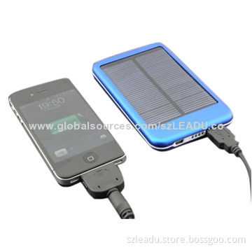 Solar Power Bank for iPhone